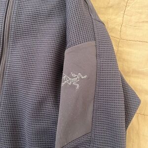 Arc'teryx Olera full zip hoody blue